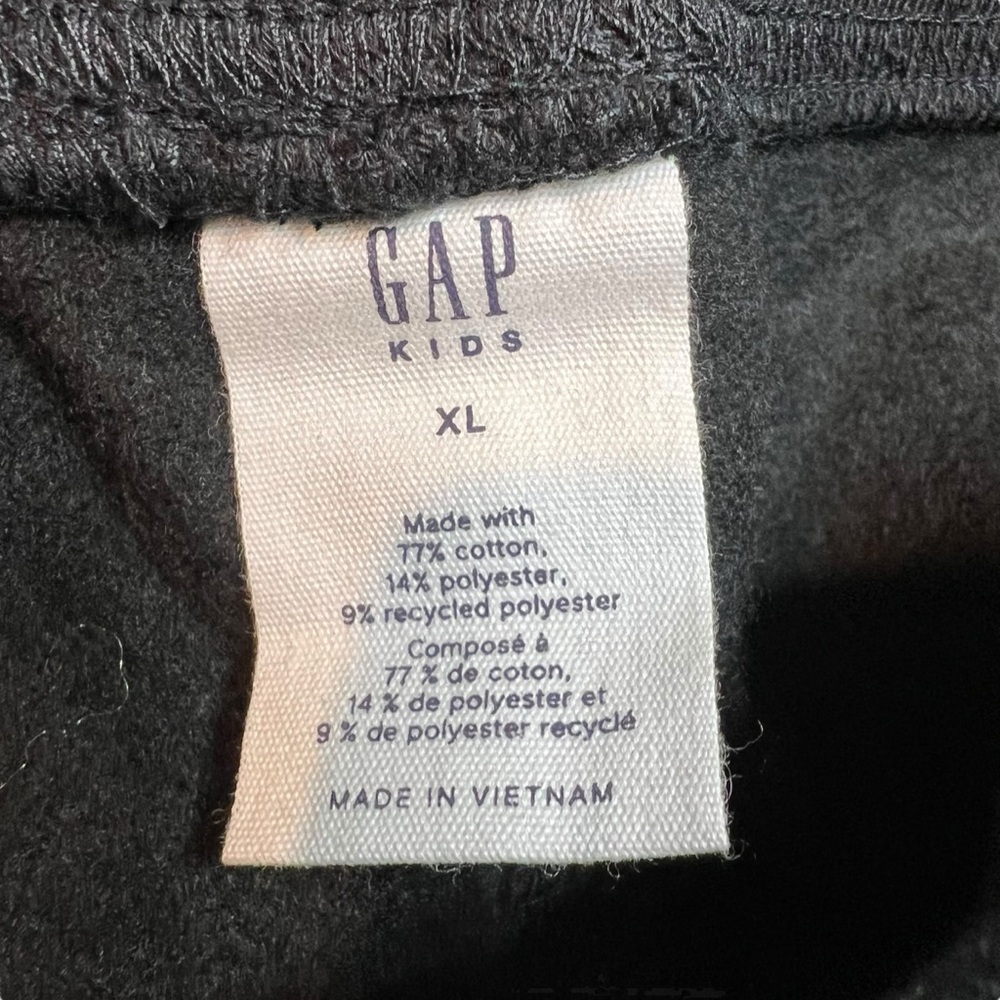 Gap Kids Logo Boys Shorts Set of 2 Black Heather Grey Size XL (12) NWT - Picture 4 of 4